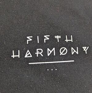 Fifth Harmony Band Black Hoodie Large
